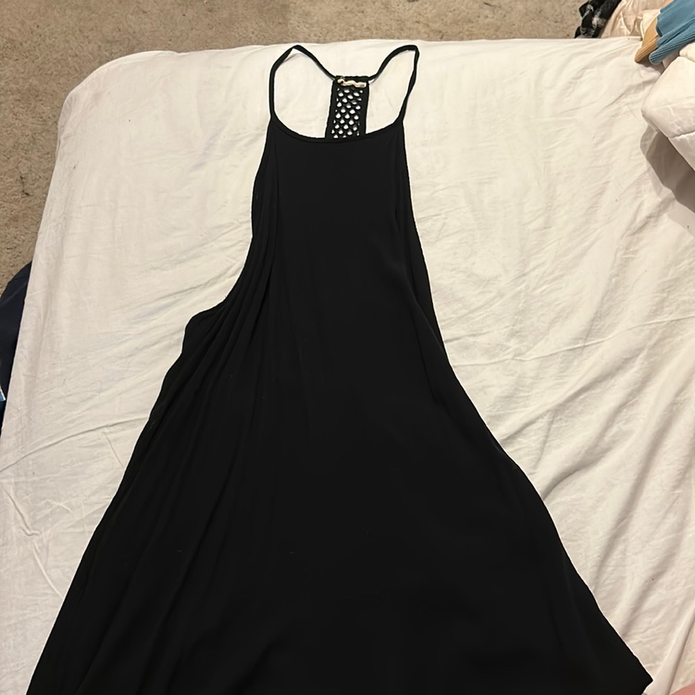BLACK LINGERIE PJ DRESS
